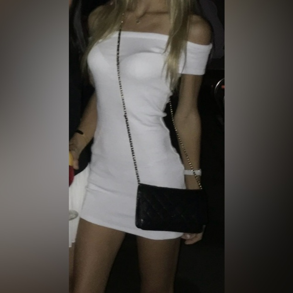 Caren Forbes White Dress